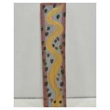 Original Mose T painting SNAKE on wood