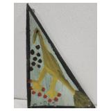 Original Mose T painting DRAGON on wood
