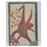 Original Mose T painting DRAGON on wood