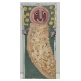 Original Mose T painting on wood