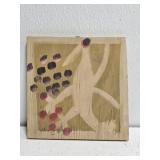 Original Mose T Bird Painting on Wood