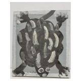 Original Mose T painting ANIMAL on wood