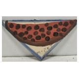 Original Mose T painting WATERMELON on wood