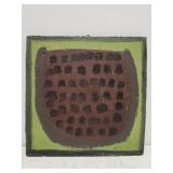 Original Mose T painting WATERMELON on wood