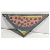 Original Mose T Triangle Watermelon Painting