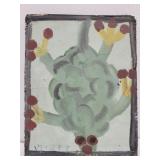 Original Mose T painting FROG on wood