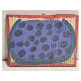 Original Mose T Blue Watermelon Painting