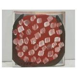 Original Mose T painting WATERMELON on wood