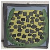 Original Mose T Green Watermelon Painting