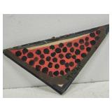 Original Mose T painting WATERMELON on wood