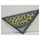 Original Mose T painting WATERMELON on wood