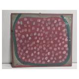 Original Mose T Red & Green Watermelon Painting