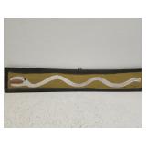 Original Mose T painting SNAKE on wood