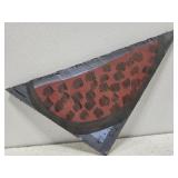 Original Mose T painting WATERMELON on wood