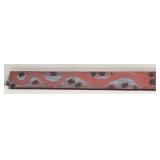 Original Mose T Red Snake Painting On Wood