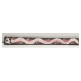 Original Mose T White Snake Painting on Wood