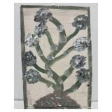 Original Mose T painting TREE IF LIFE on wood