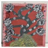 Original Mose T Tree Of Life Painting on Wood