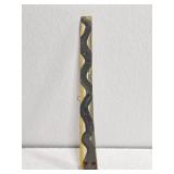 Original Mose T Black Snake Painting on Wood