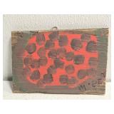 Original Mose T Watermelon Painting on Wood
