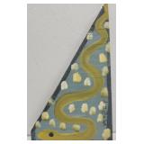Original Mose T painting SNAKE on wood