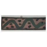 Original Mose T painting SNAKE on wood