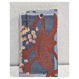 Original Mose T Red Bird Painting on Wood