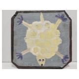 Original Mose T painting ANIMAL on wood