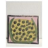 Original Mose T Watermelon Painting on Wood