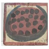 Original Mose T painting watermelon on wood