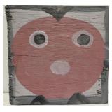 Original Mose T painting Chicken on wood