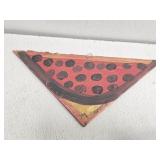 Original Mose T Red Watermelon Painting on Wood
