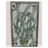 Original Mose T painting ANIMAL on wood