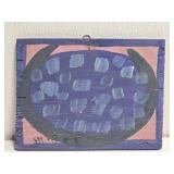 Original Mose T Blue Watermelon Painting