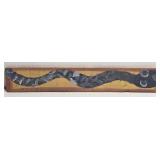 Original Mose T Snake Painting on Wood