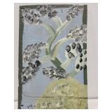 Original Mose T painting TREE OF LIFE on wood