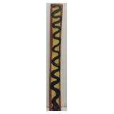 Original Mose T painting NAVY SNAKE on wood