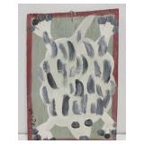 Original Mose T painting ANIMAL on wood