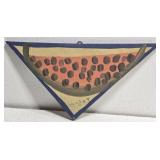 Original Mose T Watermelon Painting on Wood