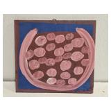 Original Mose T Red & Pink Watermelon Painting
