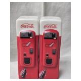 Pair of Coca Cola Ceramic Salt & Pepper Shakers