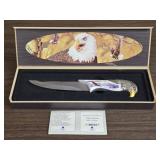 Collectible Native American Knife In Box