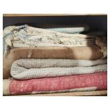 Lot of 4 vintage quilts AS IS