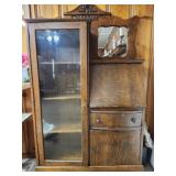 Antique Tiger Oak Secretary