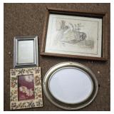 Lot of pictures frames and more
