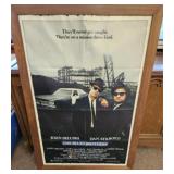 THE BLUES BROTHERS POSTER IN WOOD FRAME
