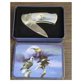 Spencer Williams Eagle Folding Knife in Case