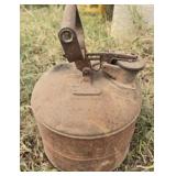 Vintage gas can