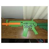 Green toy gun