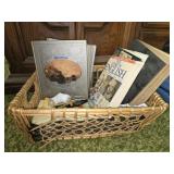 Basket of Civil War Books Bible from 60s ETC